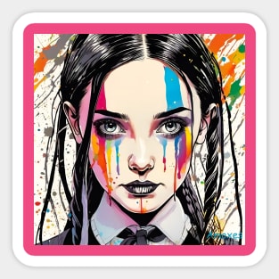 Portrait 606 Sticker